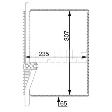 MAHLE Verdampfer,...