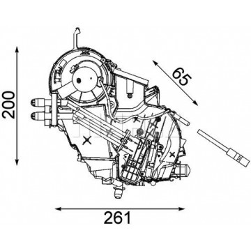 MAHLE Verdampfer,...