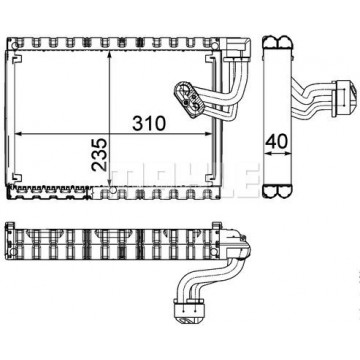 MAHLE Verdampfer,...