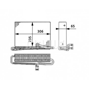 MAHLE Verdampfer,...