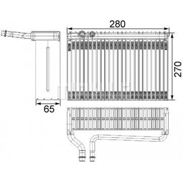 MAHLE Verdampfer,...