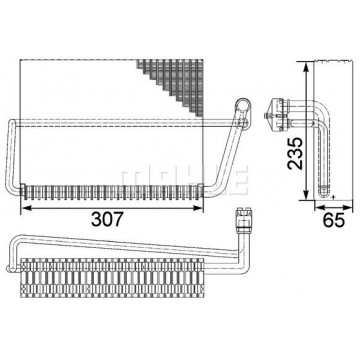 MAHLE Verdampfer,...