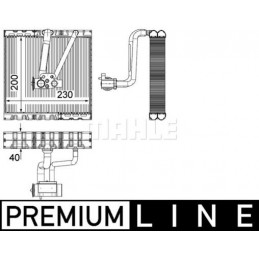 MAHLE Verdampfer,...