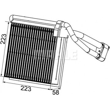 MAHLE Verdampfer,...