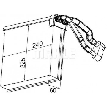 MAHLE Verdampfer,...