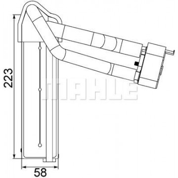 MAHLE Verdampfer,...