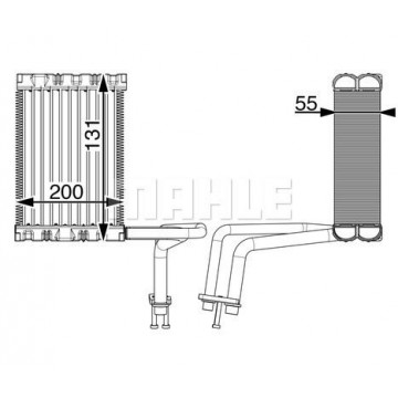 MAHLE Verdampfer,...