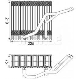 MAHLE Verdampfer,...