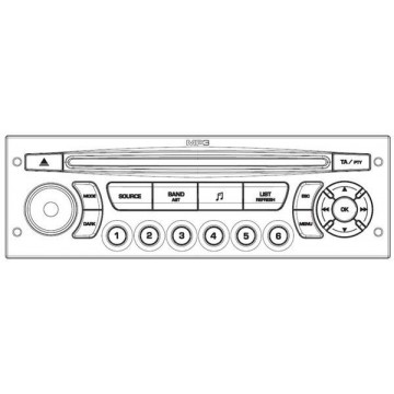 BOSCH CD-Radio, 7 648 185 692