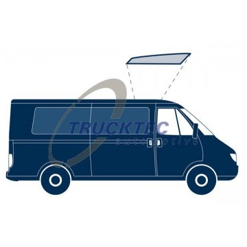 TRUCKTEC AUTOMOTIVE Dichtung, Schiebedach, 02.54.056 0254056  TRUCK...