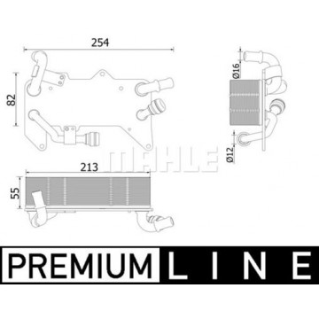 MAHLE Ölkühler,...