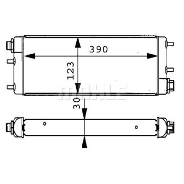 MAHLE Ölkühler,...