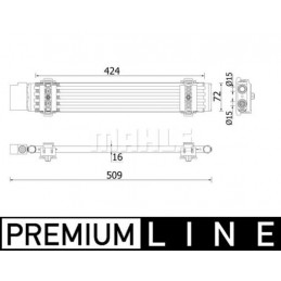 MAHLE Ölkühler,...