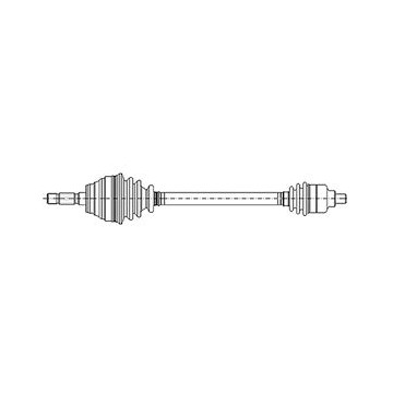 METELLI Antriebswelle, 17-0030