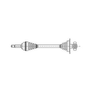 METELLI Antriebswelle, 17-0043