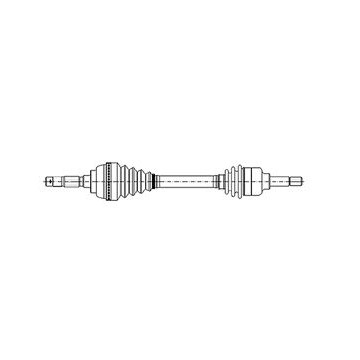 METELLI Antriebswelle, 17-0100