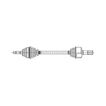 METELLI Antriebswelle, 17-0134