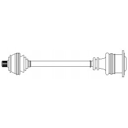 METELLI Antriebswelle, 17-0206