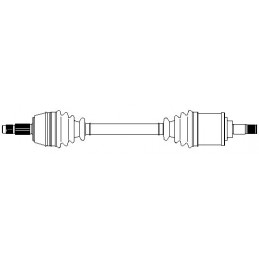 METELLI Antriebswelle, 17-0220