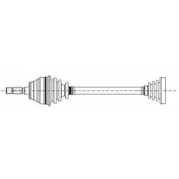 METELLI Antriebswelle, 17-0433