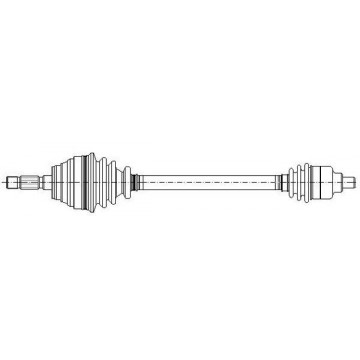 METELLI Antriebswelle, 17-0304