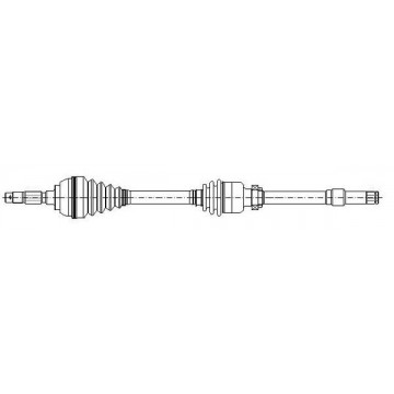 METELLI Antriebswelle, 17-0391