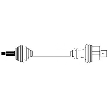 METELLI Antriebswelle, 17-0404