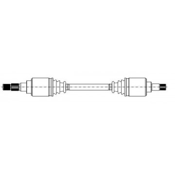 METELLI Antriebswelle, 17-0628