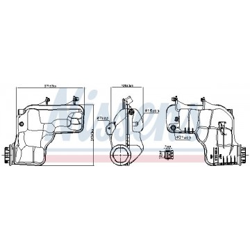 NISSENS Ausgleichsbehälter,...