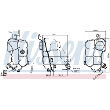 NISSENS Ausgleichsbehälter,...