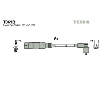 TESLA Zündleitungssatz, T061B