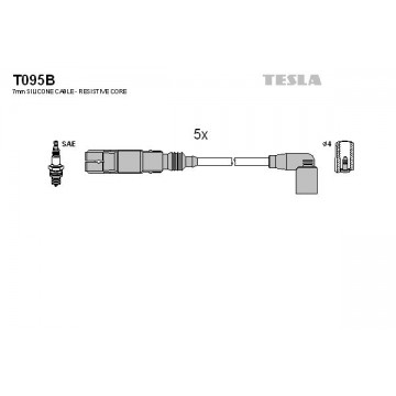 TESLA Zündleitungssatz, T095B