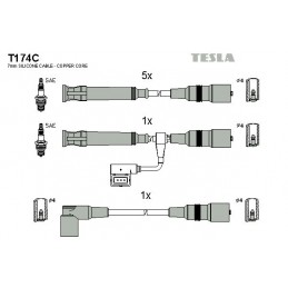 TESLA Zündleitungssatz, T174C