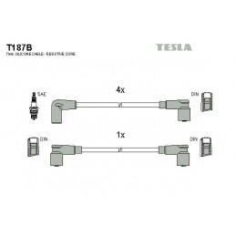 TESLA Zündleitungssatz, T187B