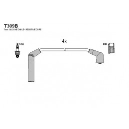 TESLA Zündleitungssatz, T309B
