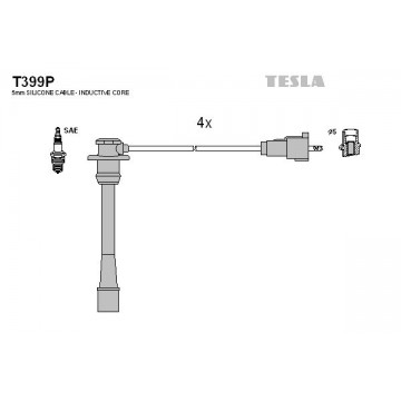 TESLA Zündleitungssatz, T399P