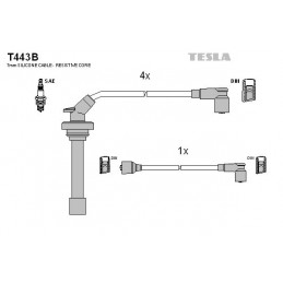 TESLA Zündleitungssatz, T443B