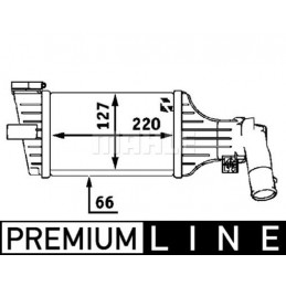 MAHLE Ladeluftkühler, CI 55...