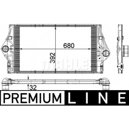 MAHLE Ladeluftkühler, CI 59...