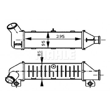 MAHLE Ladeluftkühler, CI 60...