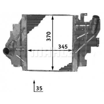 MAHLE Ladeluftkühler, CI 65...