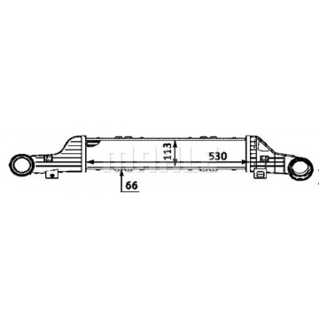 MAHLE Ladeluftkühler, CI 70...