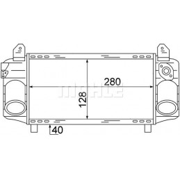 MAHLE Ladeluftkühler, CI 72...