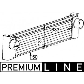 MAHLE Ladeluftkühler, CI 81...