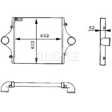 MAHLE Ladeluftkühler, CI 92...