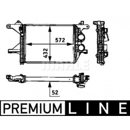 MAHLE Ladeluftkühler, CI 94...