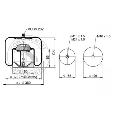 CONTITECH AIR SPRING...