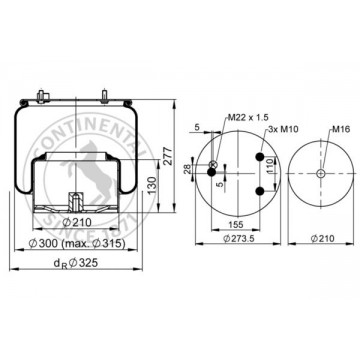 CONTITECH AIR SPRING...