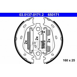 ATE Bremsbackensatz,...