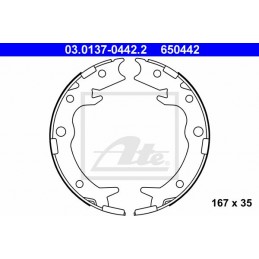 ATE Bremsbackensatz,...